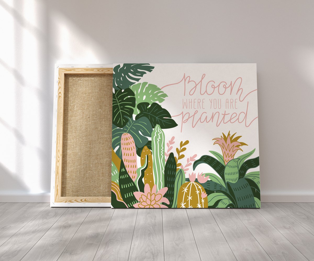 Square Canvas Mockup by Anthony Boyd Graphics