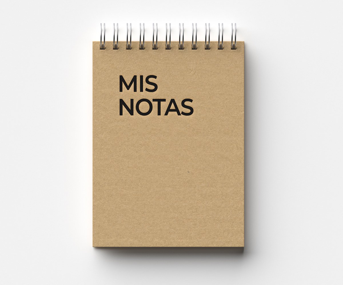 Modern Notebook Mockup by Anthony Boyd Graphics