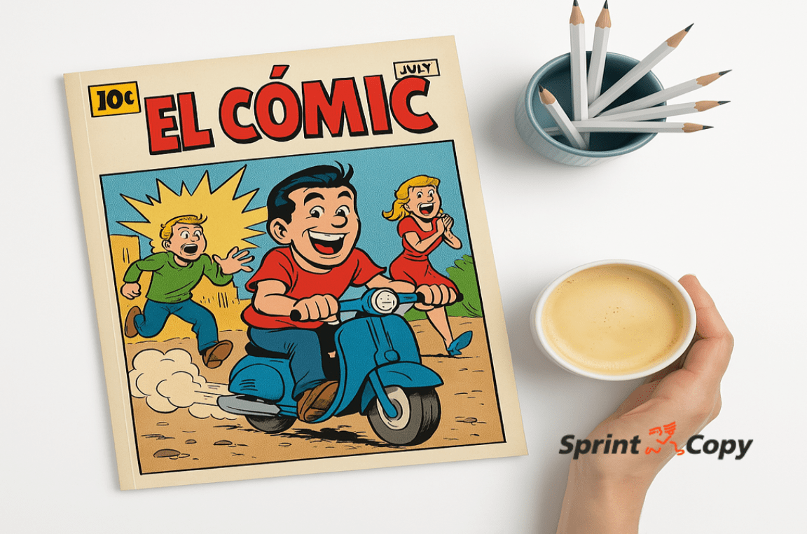 Imprimir cómic